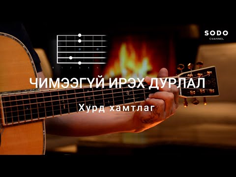 Видео: Хурд - Чимээгүй ирэх дурлал / Караоке - Гитарын хичээл /