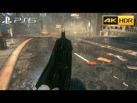 Видео: Batman: Arkham Knight (PS5) 4K HDR геймплей
