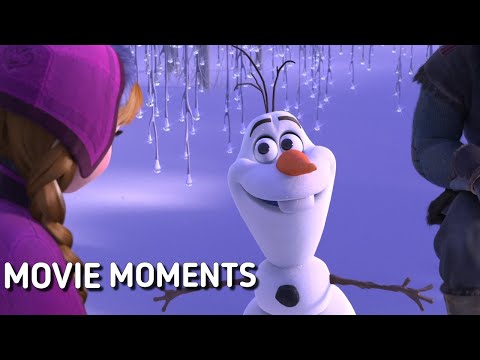 Видео: Анна и Кристофф знакомятся с Олофом. Холодное сердце