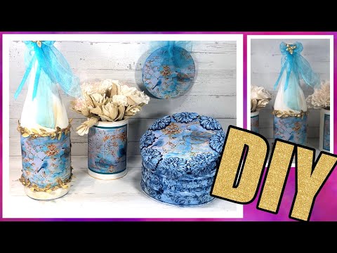 Видео: Посмотри, что я делаю с банками, картоном и бутылкой