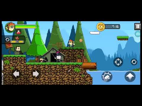 Видео: Прохожу событие "золотой рыцарь" в игре Dan the man (день 1)