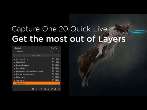 Видео: Capture One 20 | Quick Live: используйте слои по максимуму