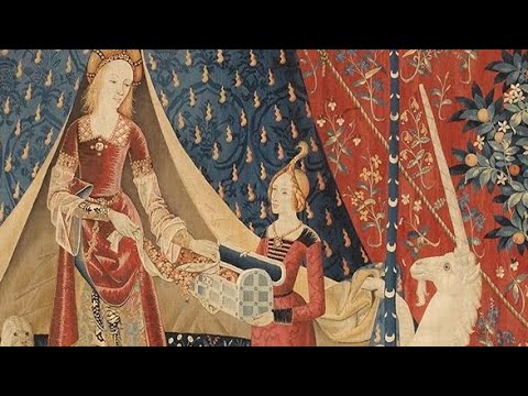 Видео: Дама с единорогом из музея Клюни