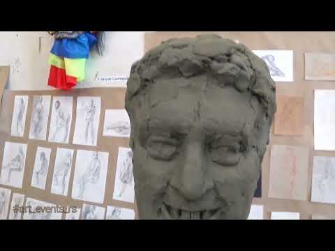 Видео: Просмотр в скульптуры мастерских Академии художеств Санкт-Петербурга #art_events_rs