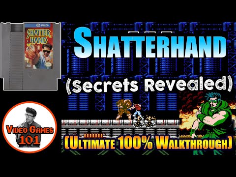 Видео: Прохождение Shatterhand для NES | 100% руководство | Видеоигры 101