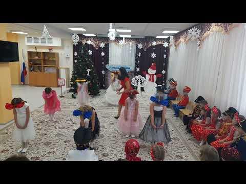 Видео: Новогодний праздник в магазине игрушек для детей 6 - 7 лет