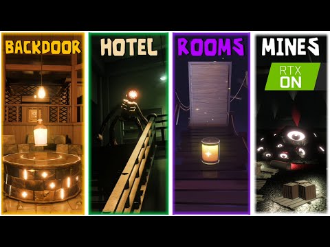 Видео: Полное Прохождение «The Backdoor» + «The Hotel» + «Rooms» + «The Mines» в DOORS | Роблокс (RTX 4K)