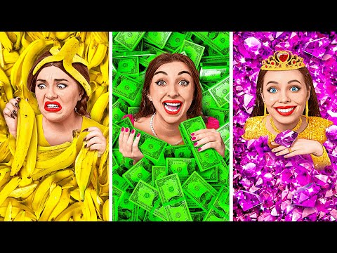 Видео: Бедная vs Богатая vs Ультра богатая | Экстремальные прятки Челлендж от Multi DO Challenge