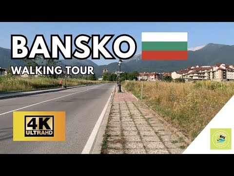 Видео: Bansko, Bulgaria Walking Tour 🇧🇬 Local Neighborhood & Back Streets Банско - 4K with Captions