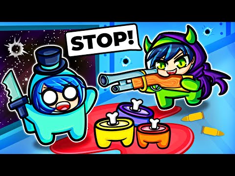 Видео: Забавный МОД ШЕРИФА в Among Us!