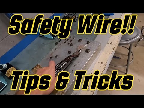 Видео: 4 важных совета и рекомендации по страховочным тросам для самолётов | Студенты-механики A&P в шко...