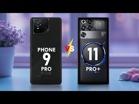 Видео: ASUS ROG PHONE 9 PRO против NUBIA RED MAGIC 11 PRO+ — какой лучше для игровой производительности?