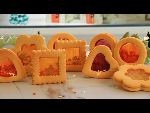 Видео: Я УДИВЛЯЮСЬ ДЕЛАТЬ СТЕКЛЯННОЕ ПЕЧЕНЬЕ🤩! Забавный рецепт печенья, которое тает во рту👌🏻