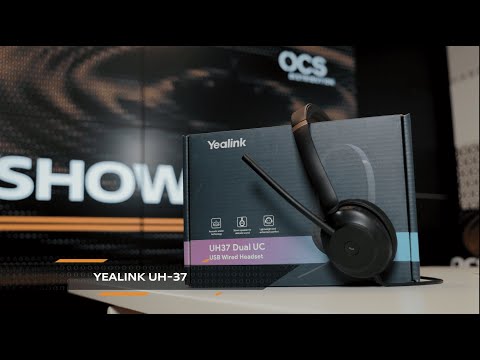Видео: Обзор гарнитуры Yealink UH37