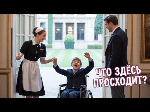 Видео: 💼👀 *"Миллионер открывает дверь… и видит уборщицу, танцующую с его сыном в инвалидном кресле.