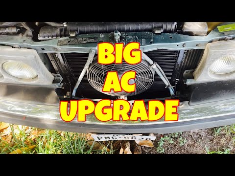 Видео: Модернизация конденсатора кондиционера Mercedes W123