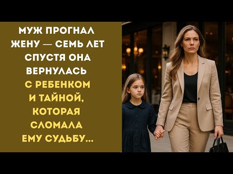 Видео: МУЖ прогнал ЖЕНУ — семь лет спустя она ВЕРНУЛАСЬ с РЕБЕНКОМ и ТАЙНОЙ, которая СЛОМАЛА ему СУДЬБУ