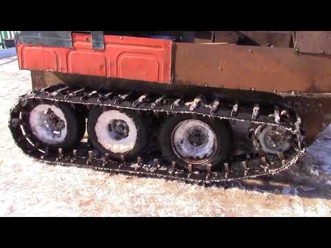 Видео: Самодельный Гусеничный Вездеход.