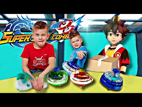 Видео: Какие новые волчки скрывает Филипп от Кирилла? / Super Spin Combo // #KiFill boys 13+