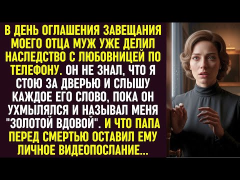 Видео: В день завещания муж делил наследство с любовницей. Но папа оставил ему личное видео…