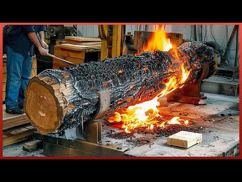 Видео: Очень Дорогая Древесина из 5000-летнего Красильного Дуба