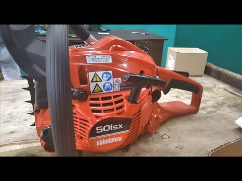 Видео: Бензопила Shindaiwa 501sx (Echo CS-501) — Идеальные бензопилы среди нас. Распаковка. Shindaiwa 446