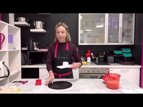 Видео: Киш Лорен в силиконовой форме «Принцесса» Tupperware