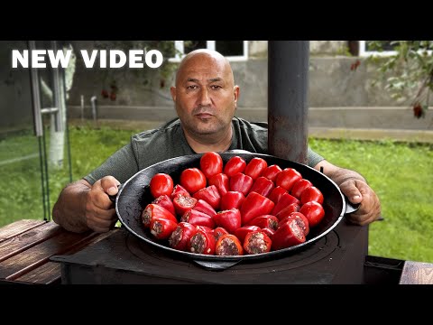 Видео: Приготовьте Долма из КРАСНОГО ПЕРЦА это Очень вкусно!