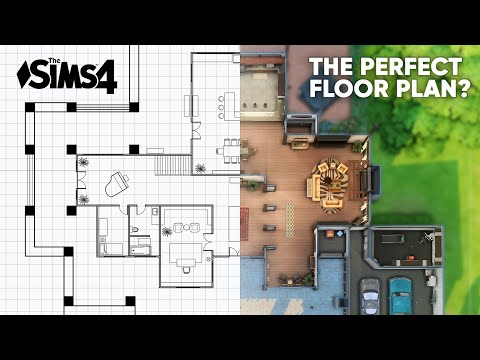 Видео: Как построить лучшие планы этажей | Учебное пособие по SIMS 4