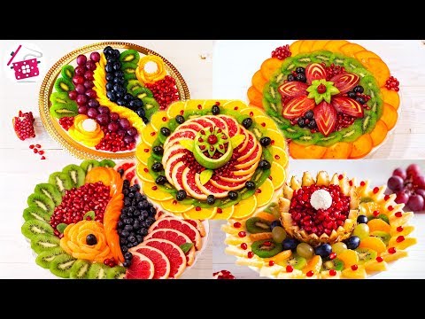 Видео: ❤️ 5 Фруктовых Тарелок ⭐  Нарезка Фруктов ⭐ Как нарезать ФРУКТЫ на Праздничный Стол  Готовим Дома