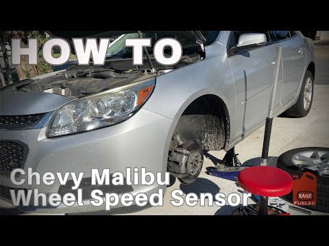 Видео: Как установить датчик скорости вращения колеса Chevrolet Malibu 2015 года