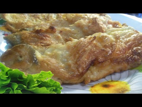 Видео: Жареные хребты семги в кляре-очень вкусно и  бюджетно