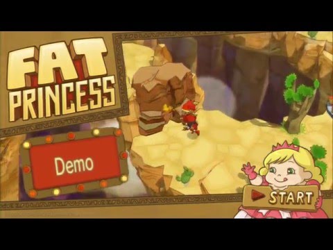 Видео: Принцесса обжора-самая веселая игра(Fat Princess)