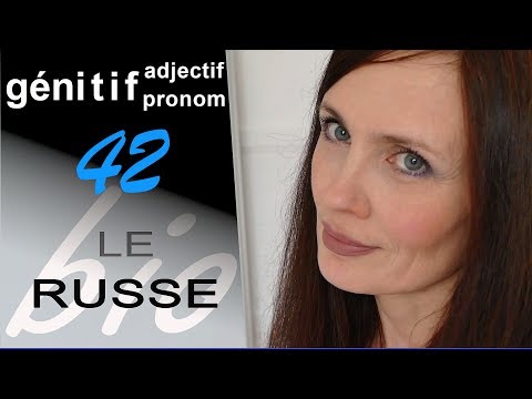 Видео: Génitif. Adjectif/Pronom. Родительный падеж прилагательных и местоимений.