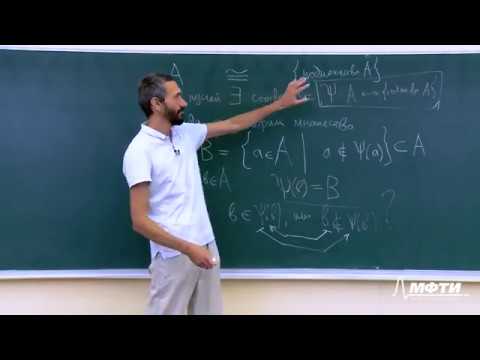 Видео: Математика для всех. Алексей Савватеев. Лекция 3.7. Множество всех подмножеств. Теорема Кантора