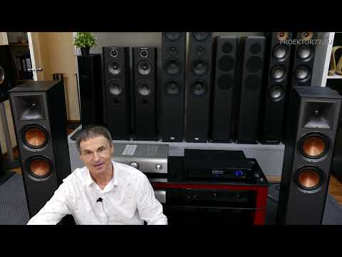 Видео: Стереокомплет: Акустика Klipsch R-620-F и усилитель Emotiva TA-100
