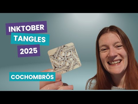 Видео: Inktober Tangles, день 8 | Как рисовать Кохомбро