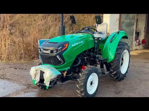 Видео: НОВИЙ цікавий трактор на 24 к.с.❗️🇺🇦 Огляд мінітрактора Файтер 254