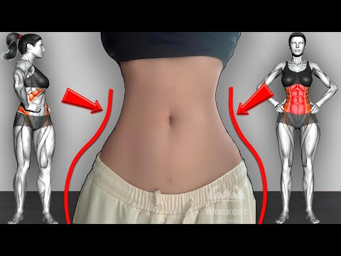 Видео: 1-минутные упражнения на пресс стоя для плоского живота l Тренировка пресса 🔥 30 минут в день