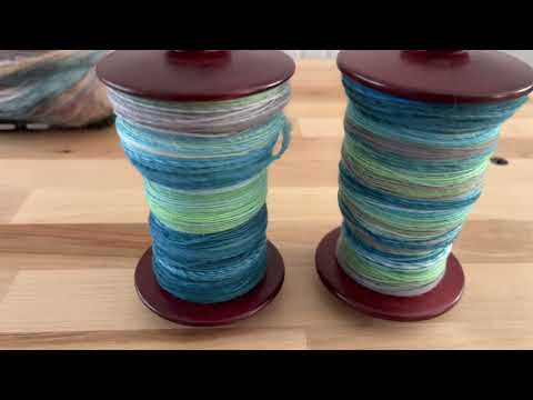 Видео: Спиннинговые синглы для 2-слойного фрактального прядения Рамбуйе
