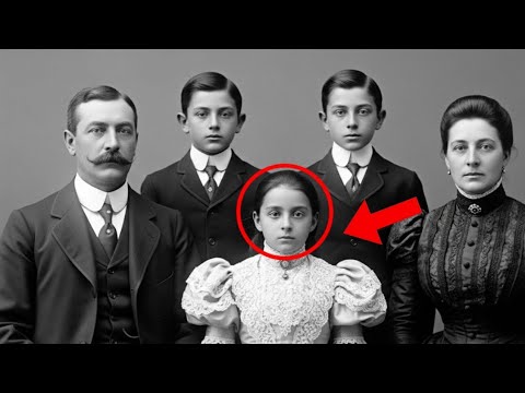 Видео: «Семейное фото 1895 года кажется обычным.Но при увеличении на девочке обнаруживают нечто невозможное