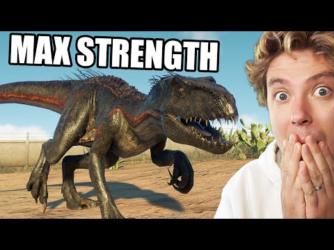 Видео: Смертельный забег Индораптора максимального уровня в Jurassic World Evolution 2
