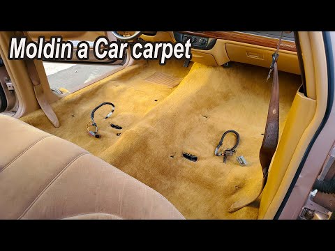 Видео: Как отформовать автомобильный коврик, как оригинальный — Cars Upholstery