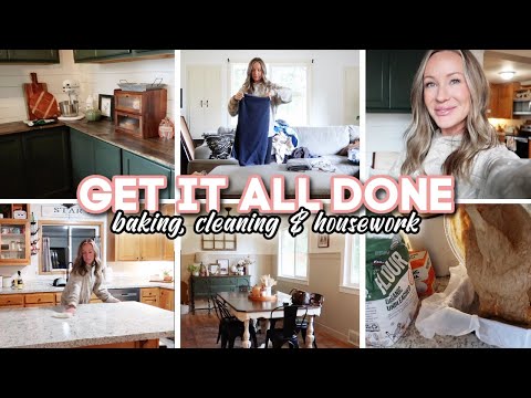 Видео: СДЕЛАЙТЕ ВСЕ // выпечка, уборка и работа по дому