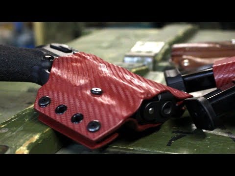 Видео: Академия Тактики. Изготовление профессионалами качественной кобуры для T12