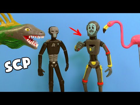 Видео: ЛЕПИМ SCP: Умелец Джим, Робот, Ананта Шеша и Розовый Фламинго