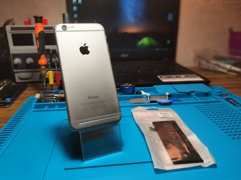 Видео: Iphone 6 замена аккумулятора