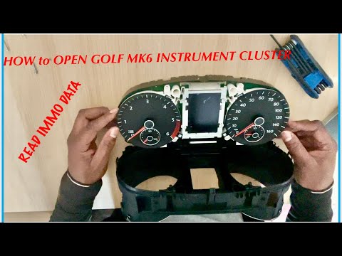 Видео: ВСКРЫТИЕ ПРИБОРНОЙ ПАНЕЛИ GOLF MK6 (2014) - СНЯТИЕ EEPROM - ЧТЕНИЕ ДАННЫХ ИММО AUTEL IM508S/XP 40...