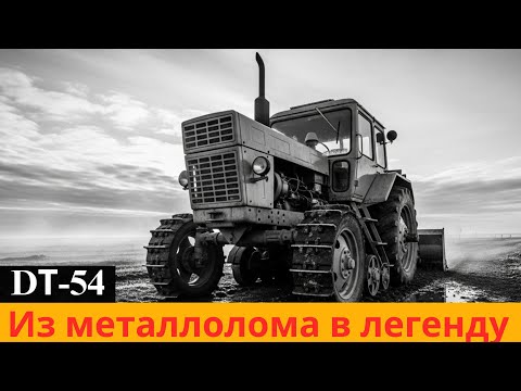 Видео: ДТ-54: из металлолома рождается легенда советских полей