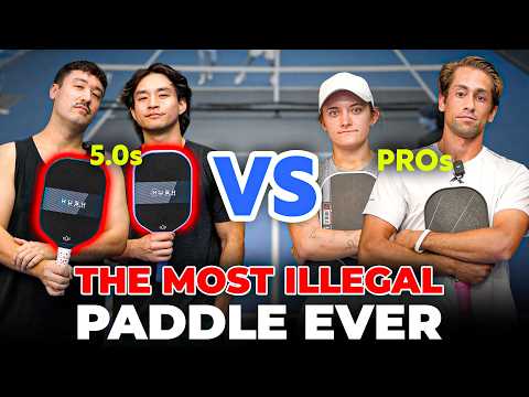 Видео: Тестирование запрещенных ракеток для пиклбола | Действительно ли запрещенные ракетки лучше?